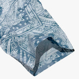smoke paisley open collar shirt_blue