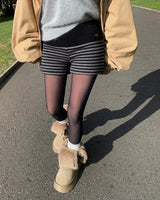 [ORIGINAL] Moerin Striped Knit Shorts Pants