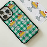 Green Pudding Epoxy Phone Case