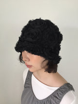 Rose Applique Beanie (2color)