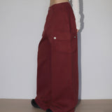 [MADE] Hauve Back Curve Cargo Pocket Wide Cotton Pants