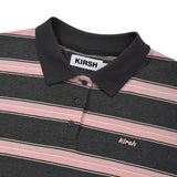 ストライプラグビーTシャツ [GRAY]