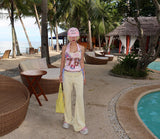 Honeymoon Stripe Color-Blocked Bikini