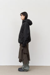 (W) ツインチェックスカート