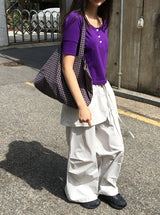 Cardin Cotton Banding Skirt Pants