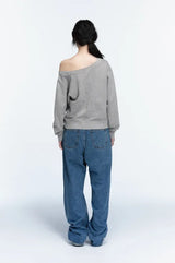 26FW★アモールキャット ピグメント スウェットシャツ