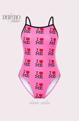 I Love Pink Monokini
