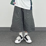 nylon rivet carpenter shorts