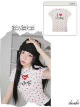 マイラブパピーラブリーショートスリーブTシャツ