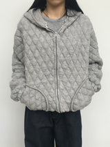 Marron Quilted Jumper (3c)