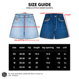 Vineca Stitch Denim Shorts