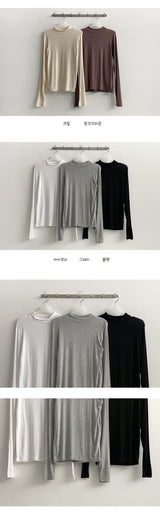 Char-basic half-turtleneck
