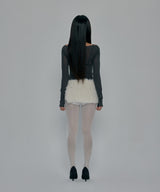 TATTOOED GRAPHIC TIGHTS_WHITE