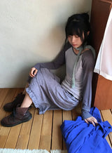Tensor Basic Color Matching Raglan Long Sleeve Tee