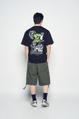 25SS ALIEN UNIVERSE SHORT SLEEVE T-SHIRT BLACK