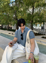 Look Unsain Daily Cotton Wide Banding Pants
