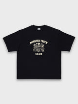MONSTER TRUCK CLUB Tシャツ - ブラック