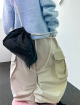 balloon fruity peach-skin cotton cargo balloon pants 🤍🩶🩵 3 COLOR