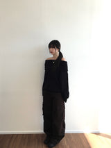 ワークローライズカーゴパンツ (2 colors)