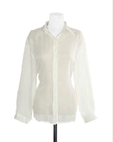 frit veil 20% chiffon shirt / blouse