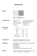 BLOOM ZIP-UP JACKET melange grey