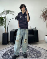 Ean Washed Destroyed Jean