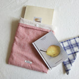 Book stripe button pocket(2type)
