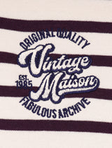 Women's Slim Fit Vintage Maison クロップドフーディ アイボリー (FCF1TS201W)