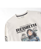 OC Rebirth EC ウォッシュドロングスリーブ (エクリュ)