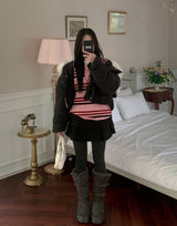 Moufee Fur-Lined Belted Long Ugg Boots