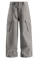Washed Straight Work Pants