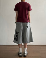 コイ スラブ クロップ プリンテッド ショートスリーブ Tシャツ 3C