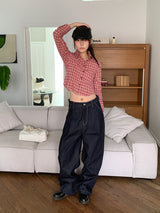 PINTUCK RAW JEANS (2C)