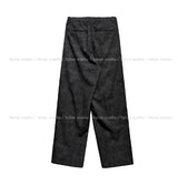 Merid pintuck wide slacks