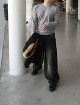No.1535 steady V KNIT (4color)