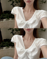 Luche twist blouse