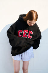  CEC ARCH LOGO HOODIE(BLACK)