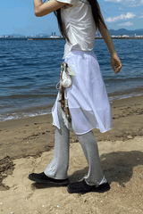 VEIL WRAP SKIRT