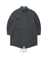 チェック フーデッド フィッシュテール ジャケット(CV2GFFB960A)
