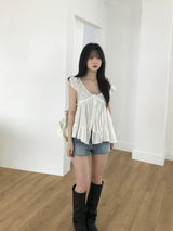 Grace Frill Blouse (2 colors)