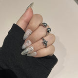 Vintage Star Twist Open Ring