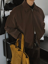 ASCLO Glossy Winter Track Padded Blouson (3color)