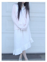 petal frill skirt