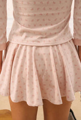 Estelle rose skirt