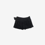 Deniyan Belt Pleated Skirt