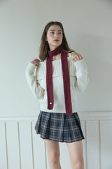 TAFFY KNIT MUFFLER (4 COLORS)