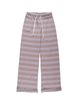 STRIPE KNIT PANTS (PURPLE)