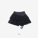 trini lace uneven pants