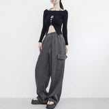 (Unisex) LeCia Cargo String Pants