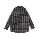 チェックフリルポケットシャツ (2 COLORS)